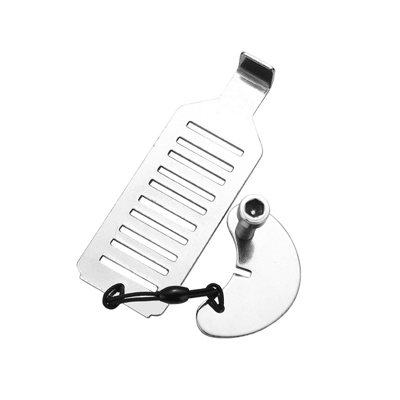 Female portable self-defense door stopper, anti-theft door lock, home and hotel door blocking stop, safety lock buckle Item Picture