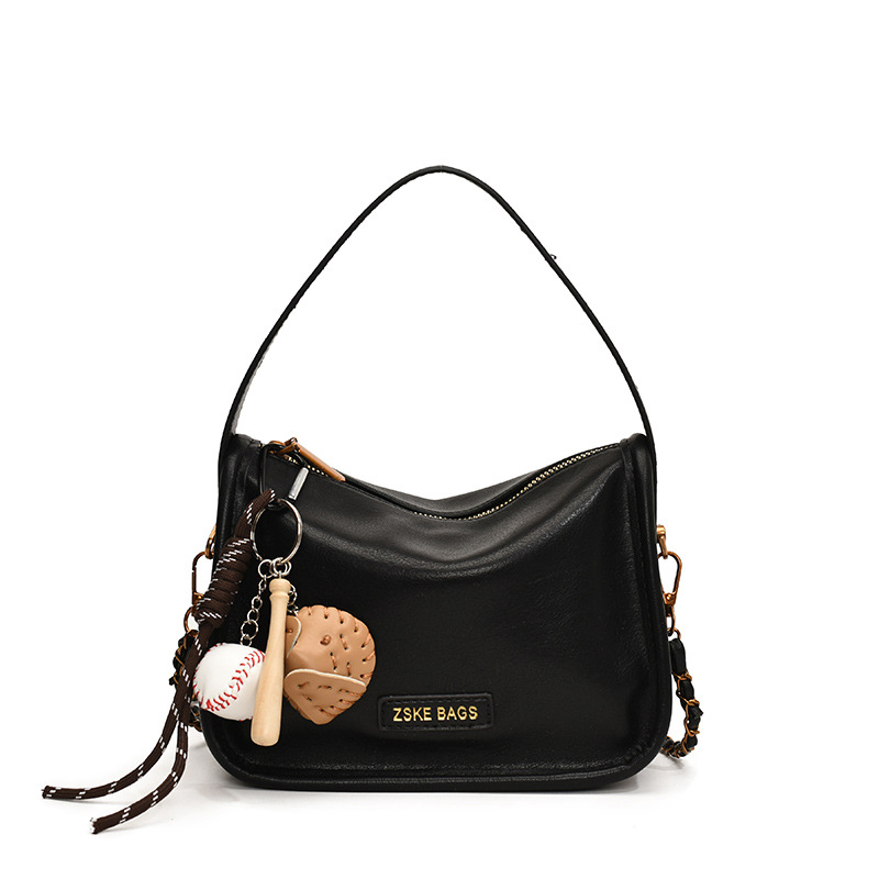 A niche design retro bag for women, a new 2024 versatile commuter crossbody bag, a high-end, fashionable and stylish pillow bag Item Picture