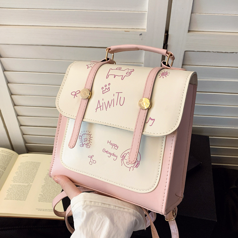 2025 New style simple, versatile, stylish and high-quality, niche commuter school style handbag, backpack, single-shoulder crossbody bag for women full figure