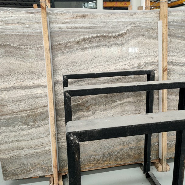 Natural silver-gray cave marble is a stone for home living room and kitchen decoration, hotel and villa window sills, countertop panels and background walls Specification drawing