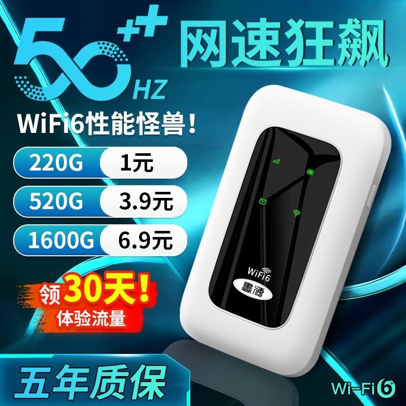 All-network portable wifi, mobile wireless wifi, card-free, outdoor dormitory rental, construction site wireless router details Picture