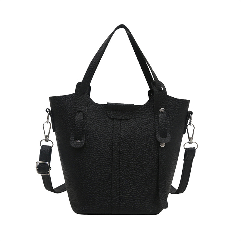 Crossbody bag, cross-border fashion mother and child handbag 2025, large capacity, quality, versatile for commuting, bucket single-shoulder bag Item Picture