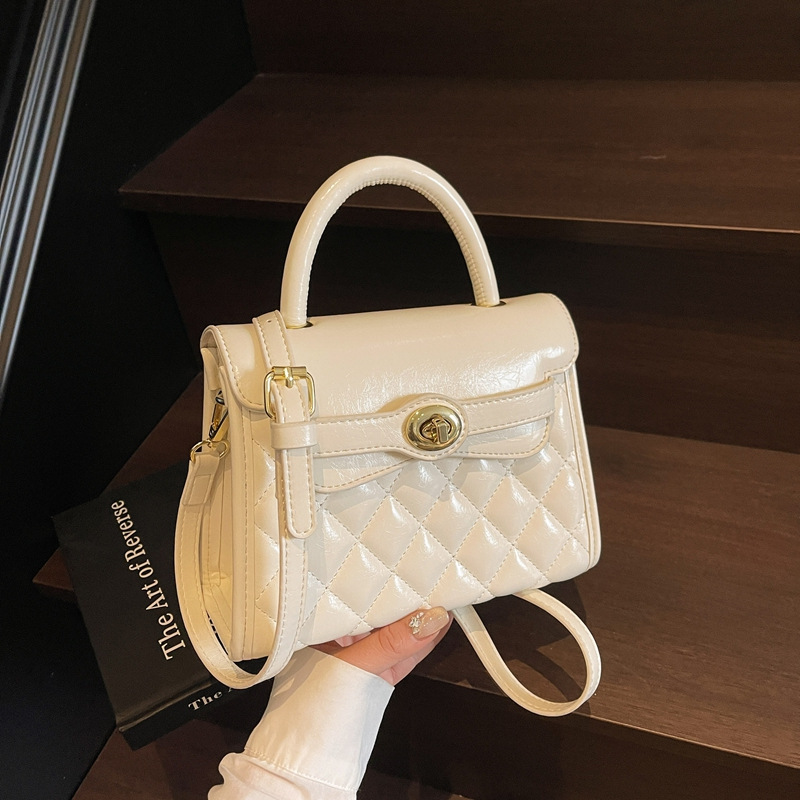 Korean version light luxury niche design exquisite hand-held small bag for women, 2025 new high-end single-shoulder crossbody women's bag details Picture