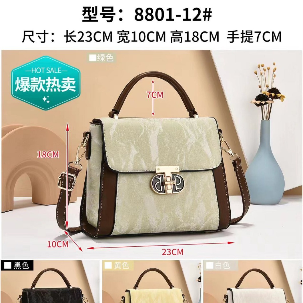 High-end style bag 2024 Spring New women's single-shoulder bag, European and American fashionable hand-held crossbody women's bag Application Scenario