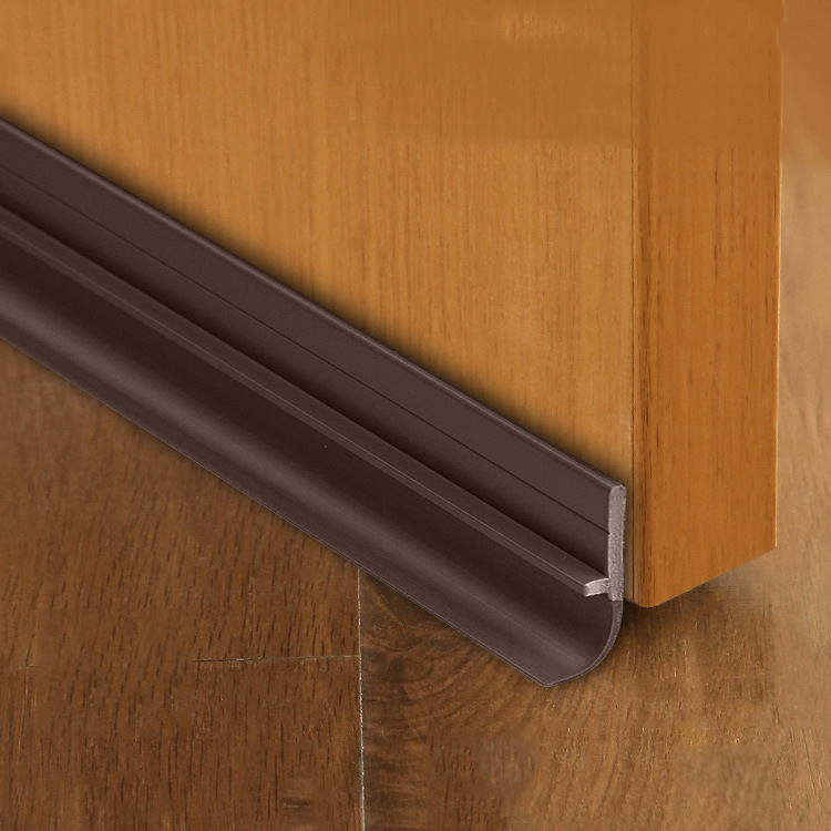 Sealing strips for the bottom of doors and Windows, self-adhesive windproof and soundproof strips for doors and Windows, thickened gap waterproof corner protection rubber strips Application Scenario