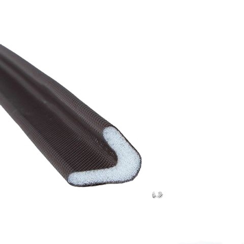 Factory direct sales of V-shaped anti-theft door sealing strips, sound insulation strips, self-adhesive windproof PU covered sponge strips Item Picture