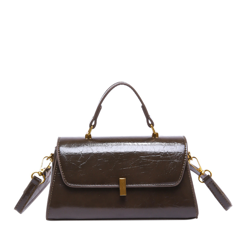 2025 New style fashionable small square bag, retro casual bag, trendy quality crossbody bag, women's bag, single-shoulder bag, stylish small bag Item Picture