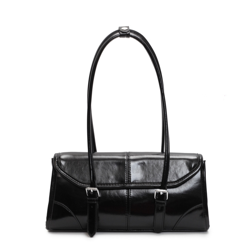 High-end quality French niche bag for women, 2024 new retro single-shoulder underarm bag, trendy and fashionable hand-carried baguette bag Item Picture