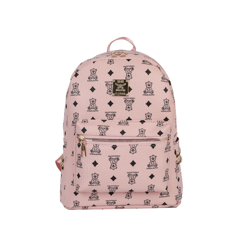Fashionable printed backpack for women, new summer style, large-capacity, high-quality, versatile handbag, popular casual backpack Item Picture