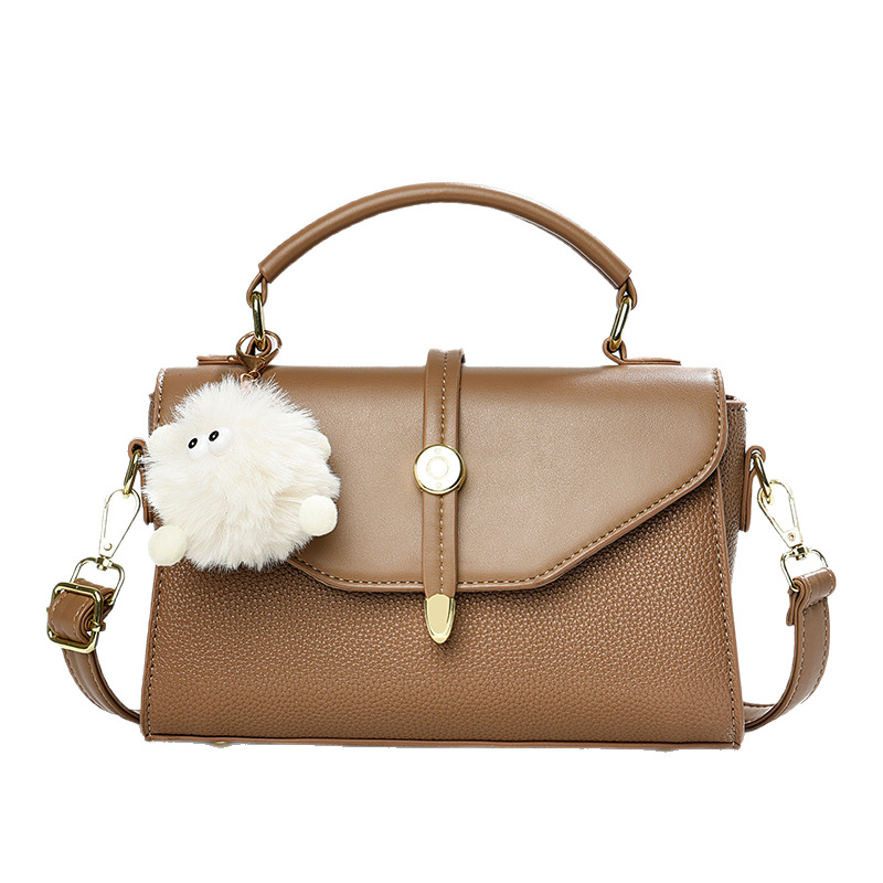 Retro, fashionable, simple and elegant 2025 early spring large-capacity new stylish ins hand-carry crossbody small square bag for women Item Picture