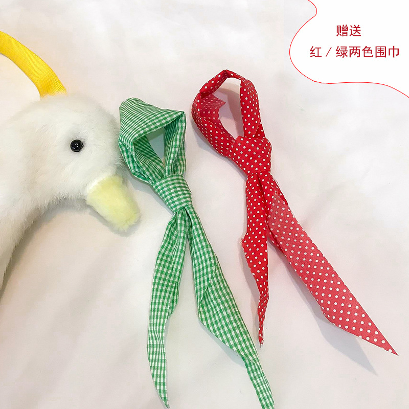 "Chong Ya Girl Duck Bag Girl 2018 New Korean Style Cute plush single-shoulder Bag Fashionable Cartoon duck crossbody bag. Application Scenario