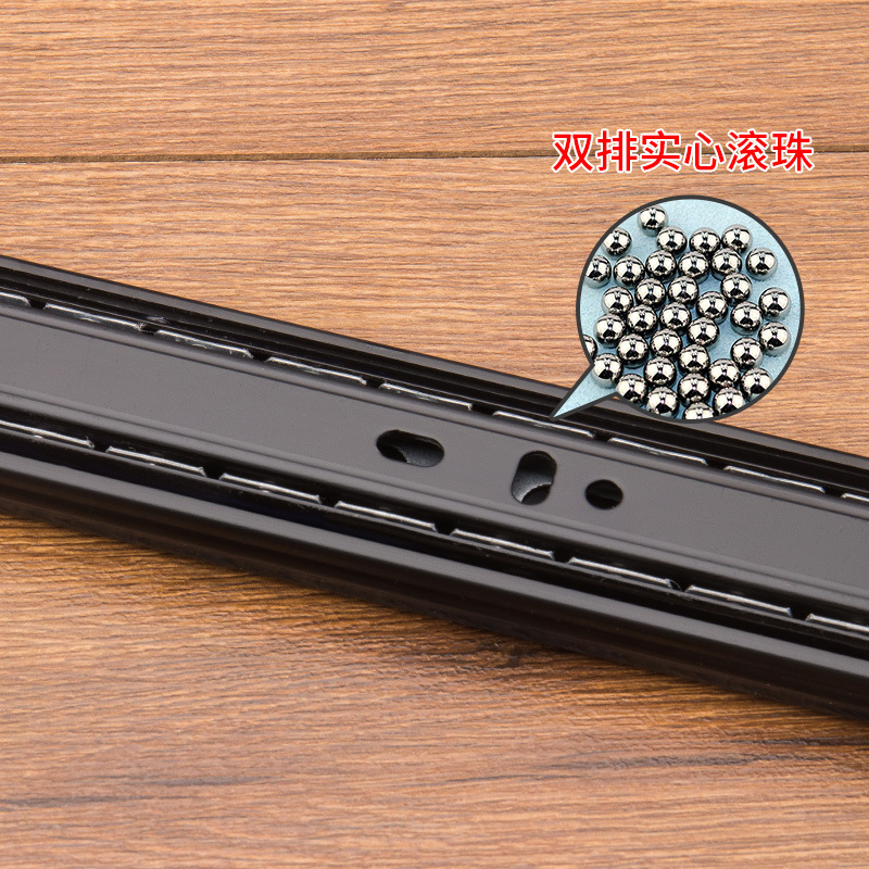 Jieyang Baolijia Factory directly sells 3508A silent three-section drawer slide rails. The drawer slide rails for furniture factories are smooth Application Scenario