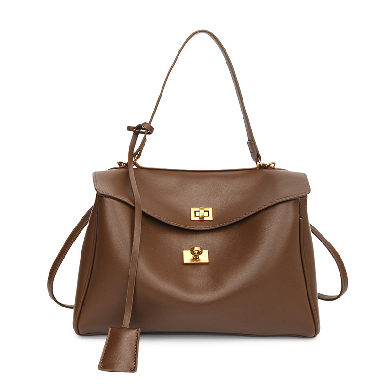 High-end texture soft surface simple underarm bag for women 2025 new large-capacity tote bag commuting single-shoulder crossbody bag Item Picture