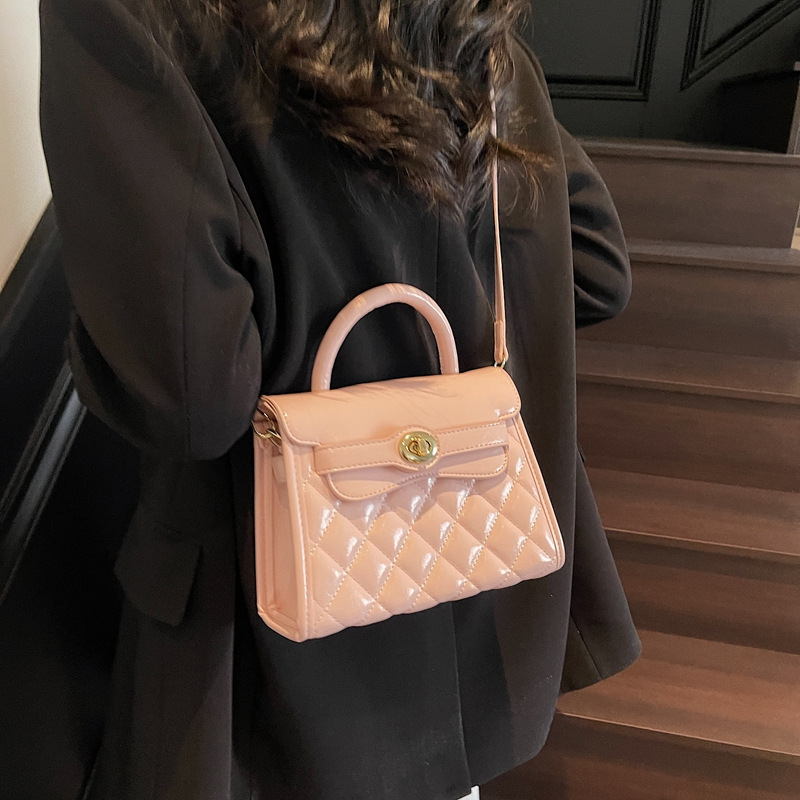 Korean version light luxury niche design exquisite hand-held small bag for women, 2025 new high-end single-shoulder crossbody women's bag full figure