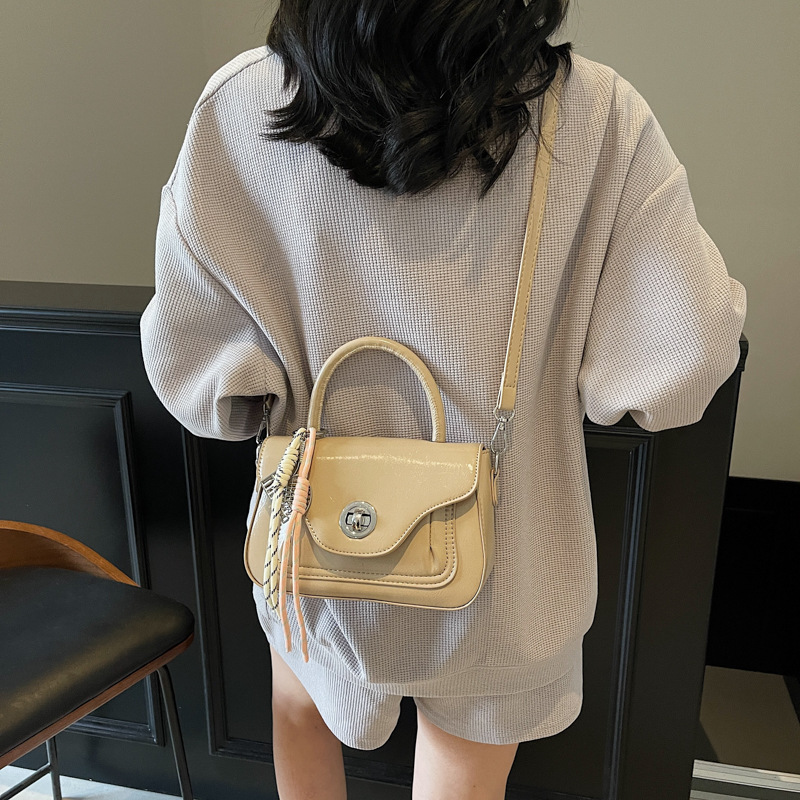 A new Korean high-end, niche and fashionable hand-held small square bag for women in 2025, trendy, stylish and versatile single-shoulder crossbody bag Application Scenario