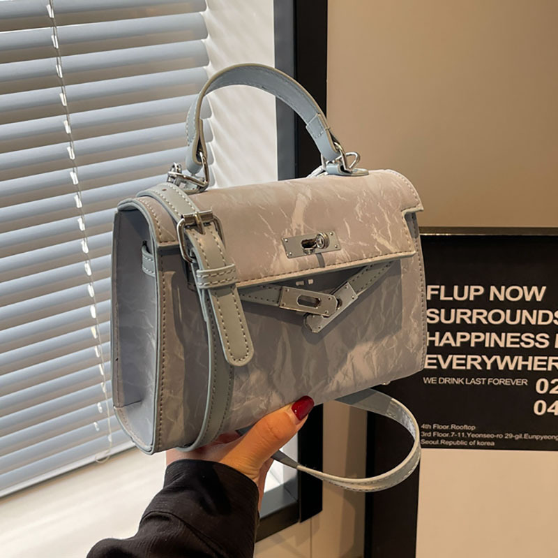 The versatile and high-quality Kelly handbag for women, a new 2024 trendy and fashionable single-shoulder crossbody bag with a niche design full figure