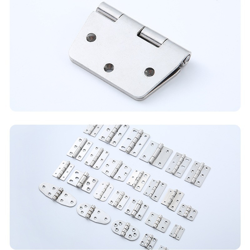Wholesale 304 stainless steel hinges, thickened heavy-duty industrial hinges, cabinet body accessories, and swing hinges from hinge manufacturers Specification drawing