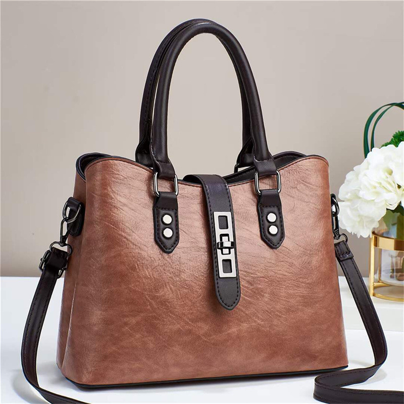 Cross-border delivery of high-end large-capacity single-shoulder bags, crossbody bags and handbag bags for women in 2023 full figure