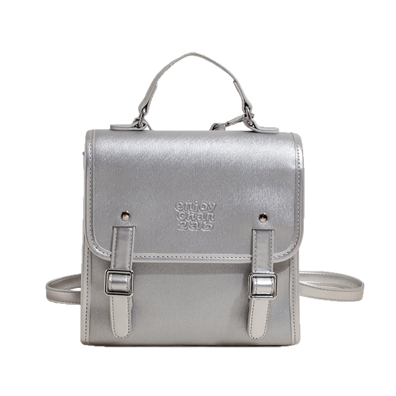 Solid color fashionable and high-end handbag, a new trendy handbag for women in 2025, simple and stylish, multi-functional backpack Item Picture