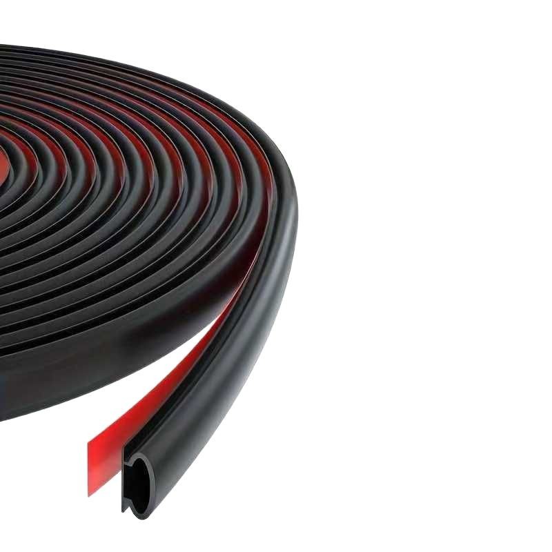 Anti-theft door sealing strips, door gap self-adhesive strips, windproof entrance door edge sealing strips, heat preservation, sound insulation, dust-proof and anti-collision rubber strips Item Picture
