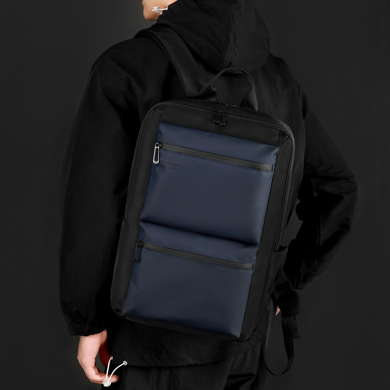 WEPOWER's new business backpack, a large-capacity backpack for casual commuting, and a multi-functional travel computer bag Specification drawing