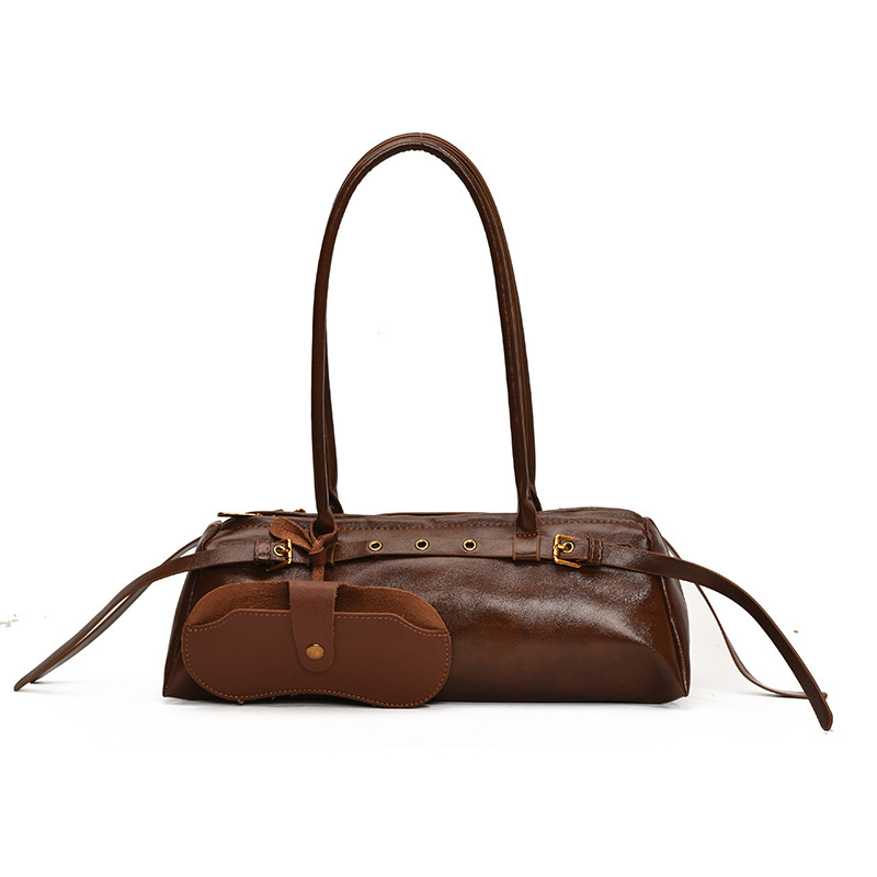 A new 2024 stylish and versatile baguette underarm bag for women with a simple and niche Korean design for work and commuting Item Picture