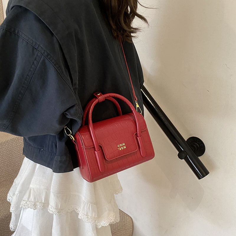 Simple and versatile hand-held small square bag, 2025 new style, high-end and fashionable single-shoulder bag, Korean version niche design crossbody bag Application Scenario