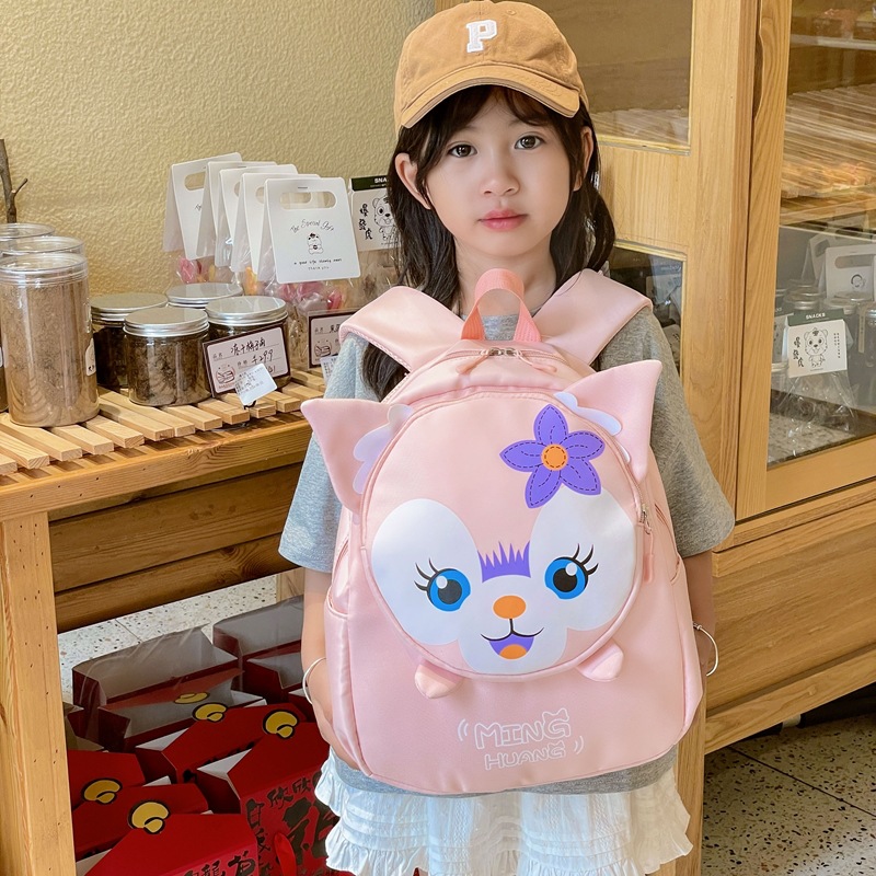 New 2024 Cute baby backpacks, cute and fun cartoon and stylish printed children's bags, kindergarten and primary school schoolbags Application Scenario