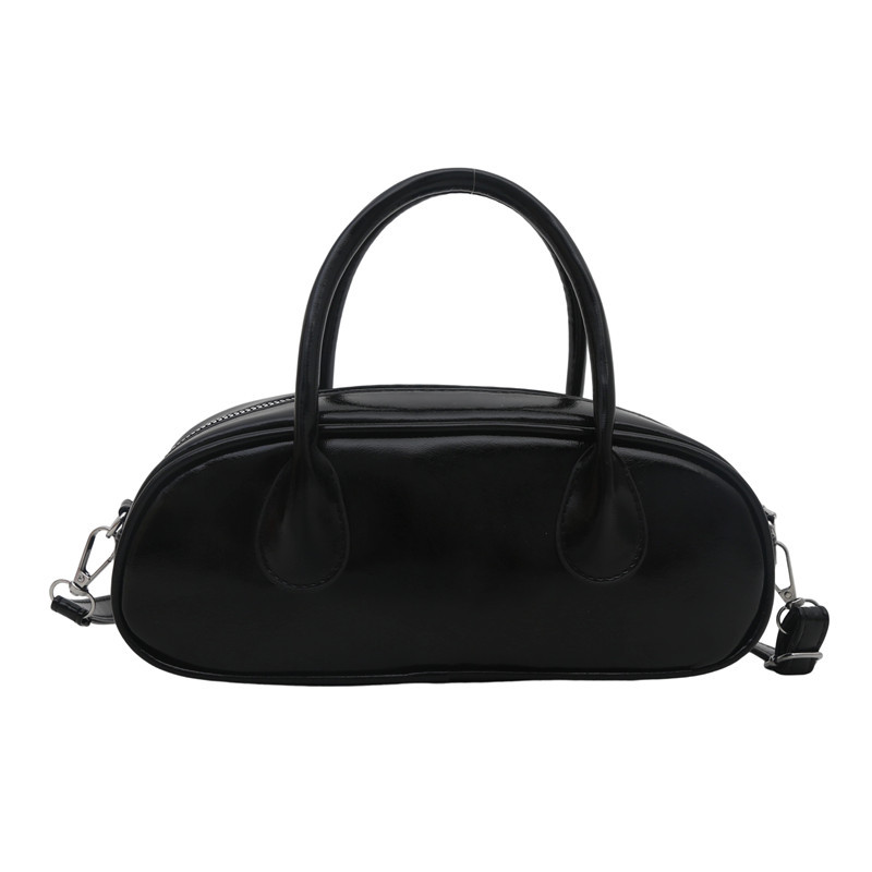 Summer high-end handbag for women 2025 Korean version Pu casual soft surface elegant single-shoulder crossbody Boston bag Item Picture