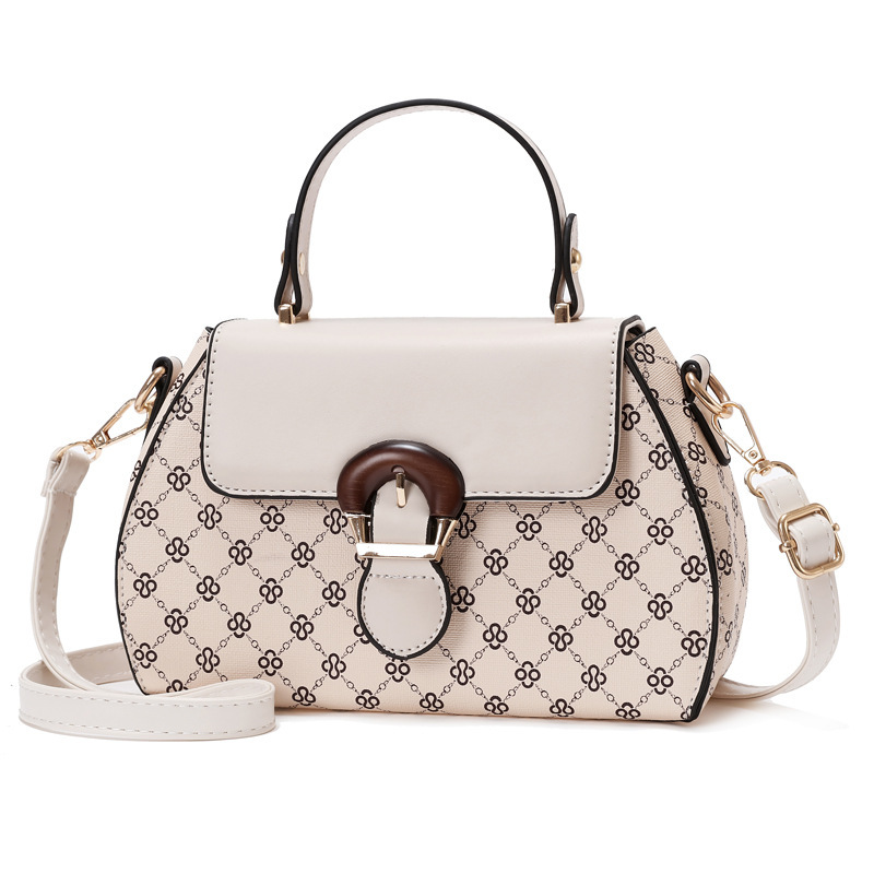 A new cross-border printed casual gift for middle-aged women, a single-shoulder crossbody bag for mom Item Picture