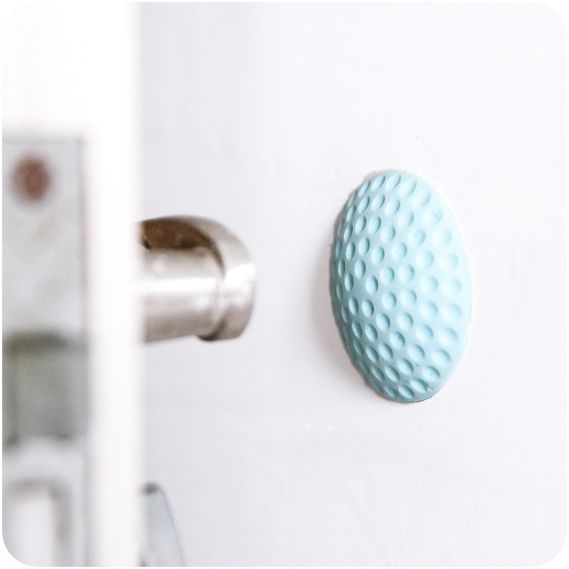 Door handle anti-collision pads, rear anti-collision stickers, anti-collision pads, door stops, wall anti-collision pads, silicone shock-absorbing pads, door stops details Picture