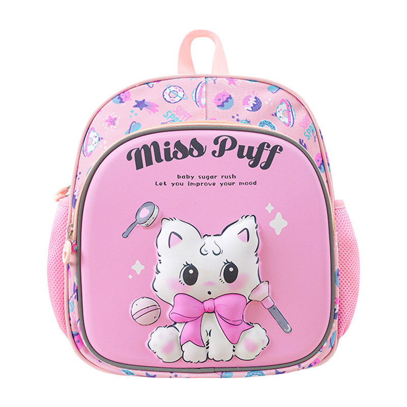 Kindergarten hard-shell schoolbags, cartoon rabbit children's backpacks, backpacks for middle and senior class kids, and travel bags for boys and girls Item Picture