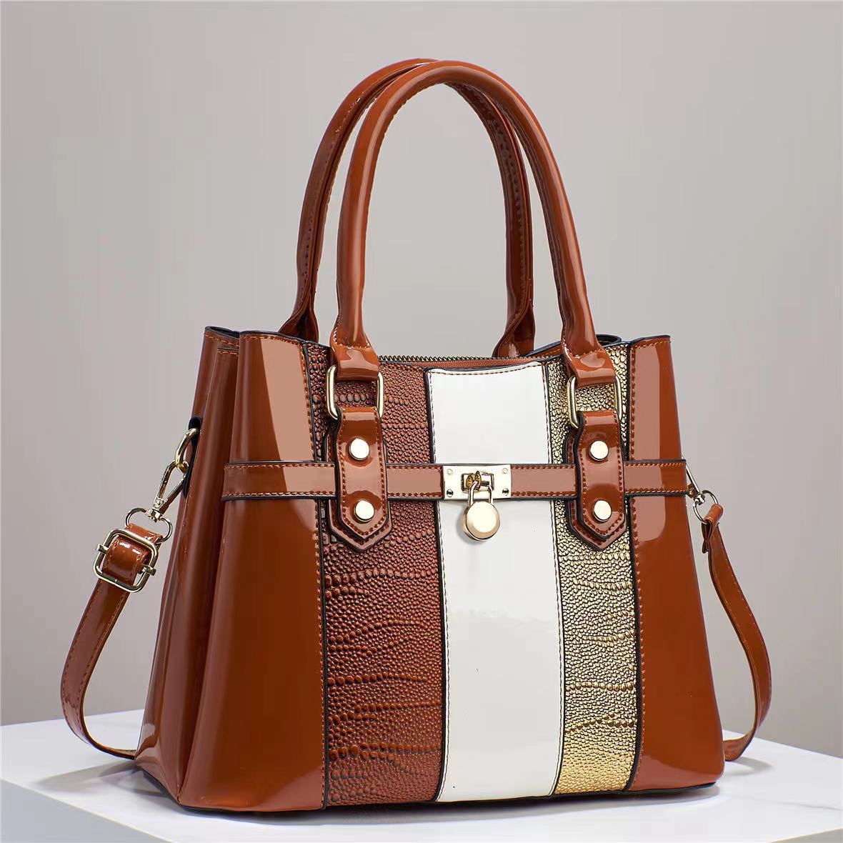 Manufacturer's foreign trade 2023 new versatile Mom Bag, summer fashion handbag, ladies' elegance, ladies' single-shoulder crossbody bag Specification drawing