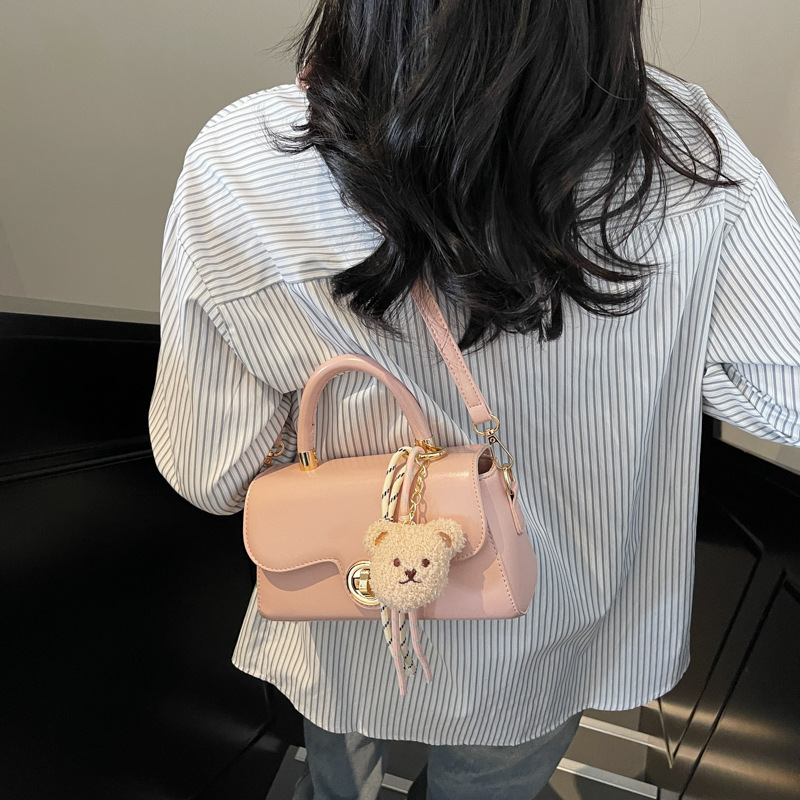 Cross-border high-end fashion hand-held small square bag for women 2025 new retro casual niche design single-shoulder crossbody bag Specification drawing