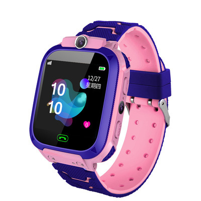 Cross-border e-commerce children's smartwatches, children's positioning smart watches, export 5th generation 6 multiple languages wholesale q12 Specification drawing