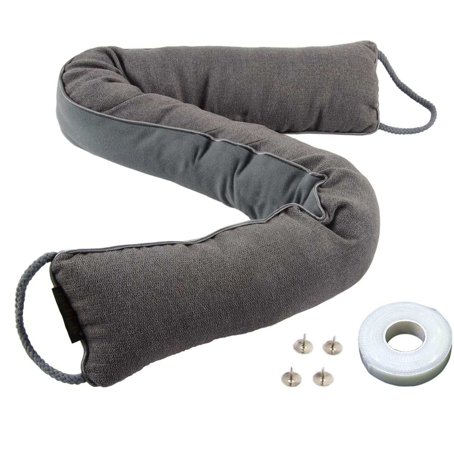 Cross-border best-selling no-hole door stop, door barrier, fabric door stop, dust-proof door gap bottom windproof sealing strip, door barrier fabric strip Item Picture