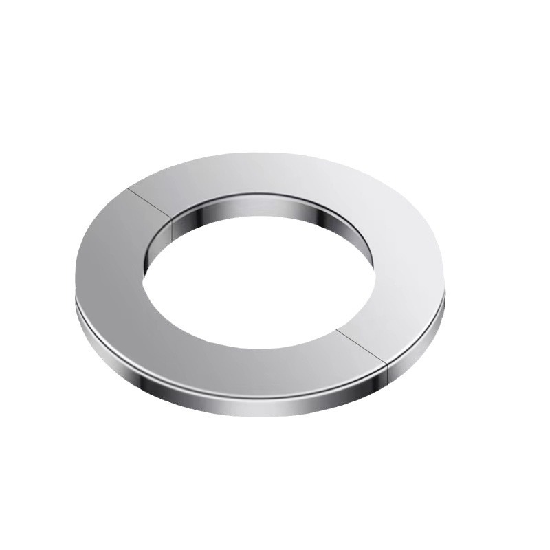 Triangular valve decorative cover, faucet cover, showerhead pipe cover, split snap-on thickened stainless steel cap Item Picture