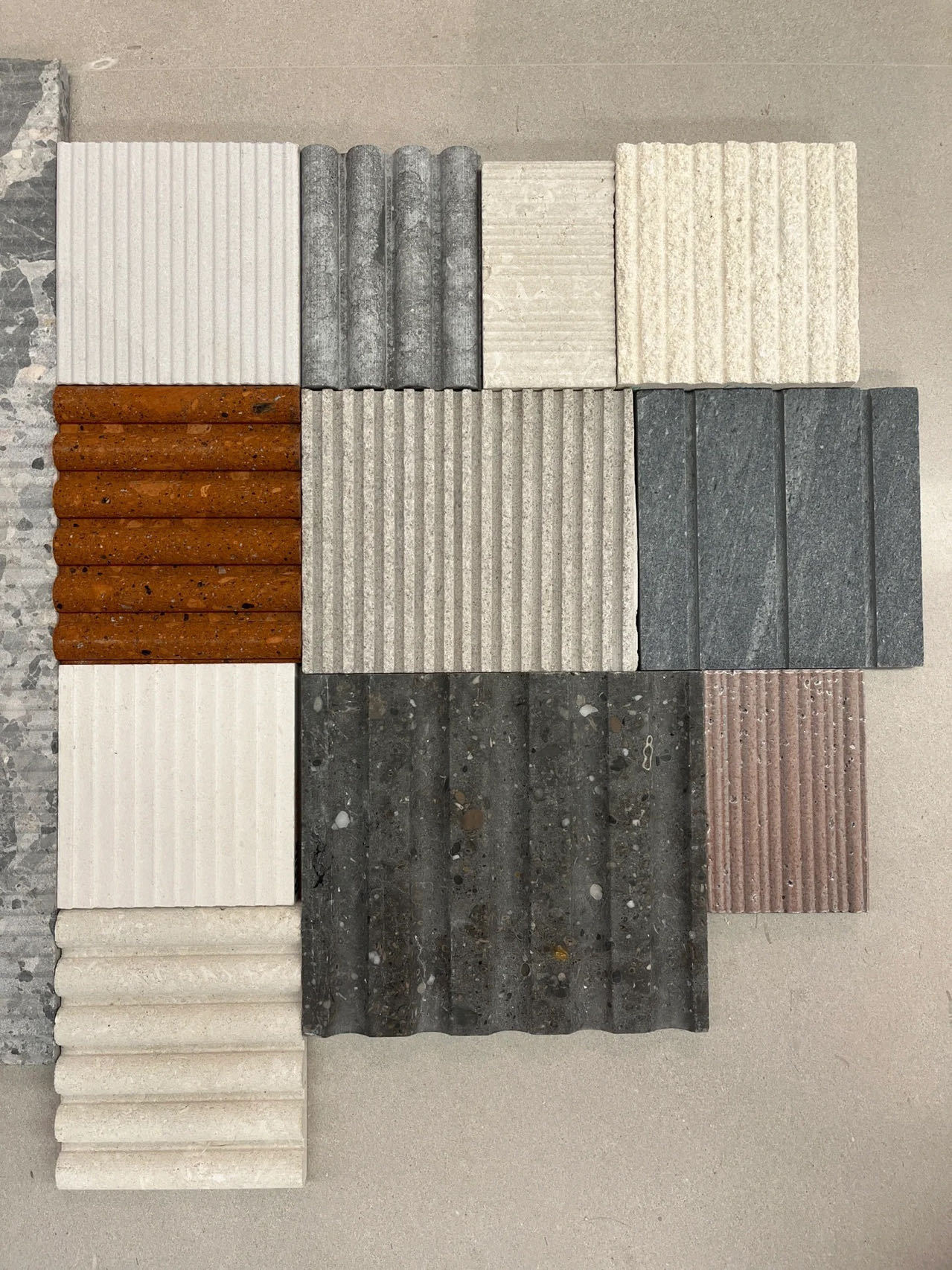 Marble, natural artificial stone, quartz stone samples, large and small samples, luxury stone samples, pattern samples, stone materials details Picture