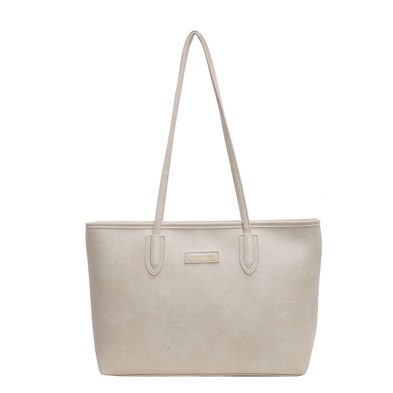 Retro and fashionable tote bag for women, Korean style, trendy and versatile, large-capacity single-shoulder bag, new 2024 style, high-end underarm bag Item Picture