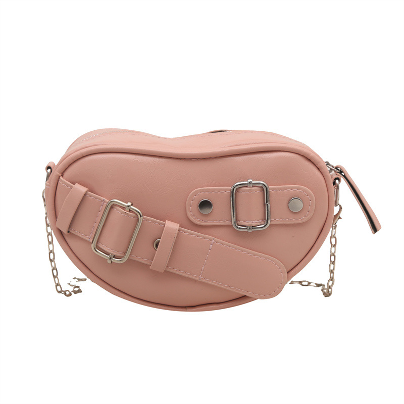 A high-quality hand-held heart-shaped bag for women in 2025, a Korean style Instagram trendy and fashionable heart-shaped single-shoulder bag for work and commuting, a crossbody bag Item Picture