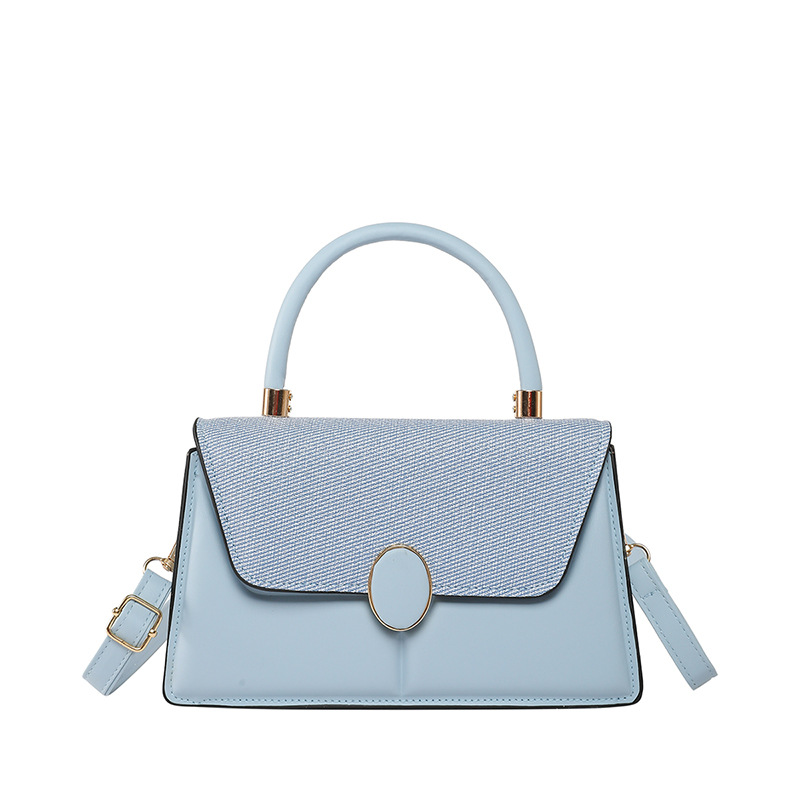 Simple and elegant texture handbag, Spring 2025 new style versatile ins crossbody bag, stylish small square bag, Korean-style women's bag Item Picture
