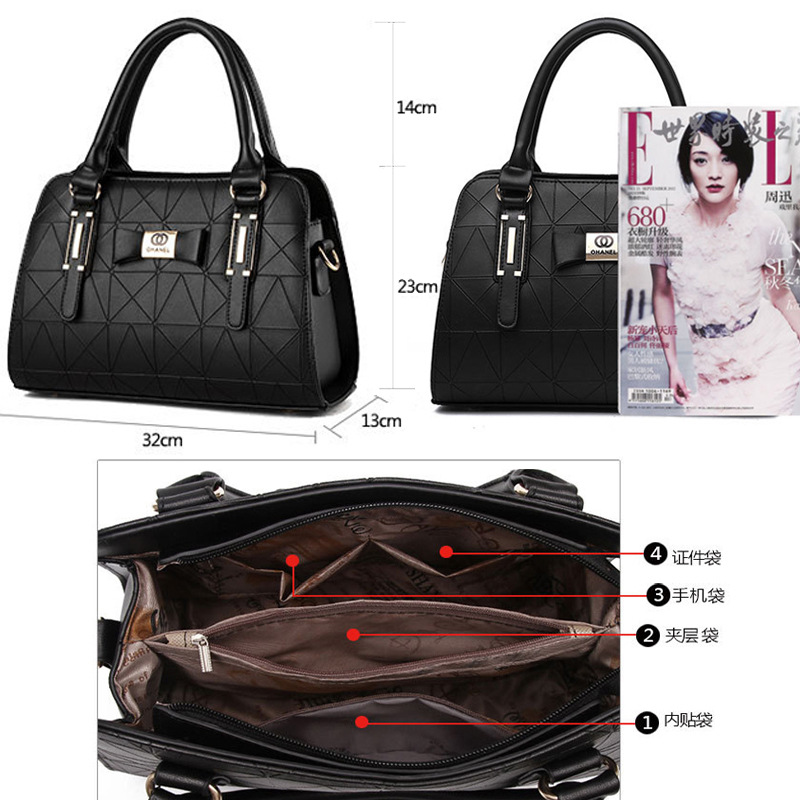 Wholesale cross-border foreign trade handbag women's bag 2022 new style middle-aged women's fashionable single-shoulder crossbody large capacity bag Application Scenario