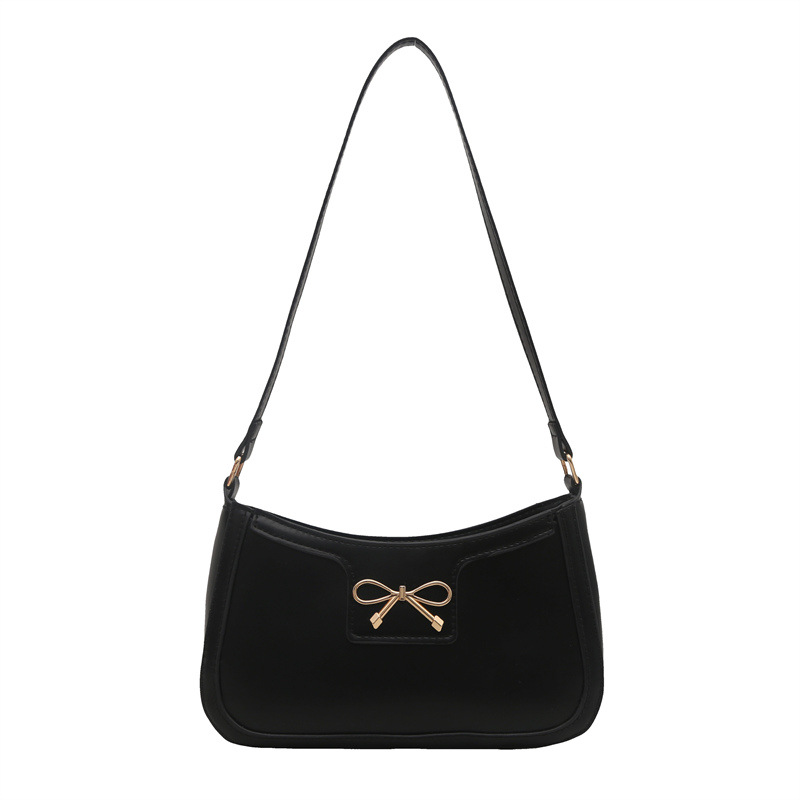 Spring fashion bow small bags for ladies 2025 New stylish underarm crescent bag, versatile and high-quality crossbody bag Item Picture