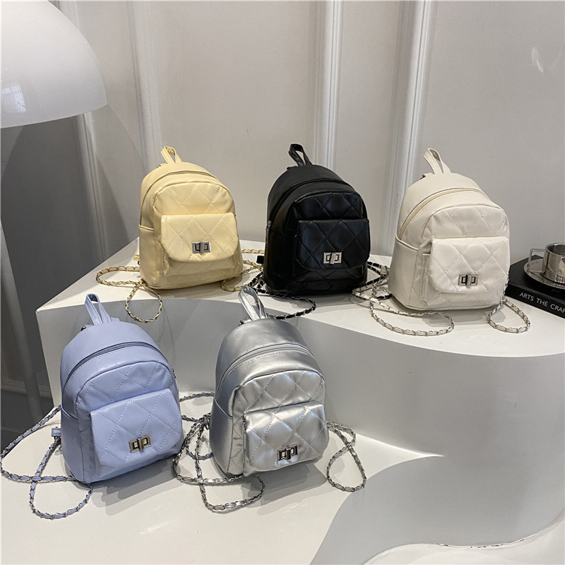 Xiaoxiangfeng Backpack Women 2025 New Trendy and Fashionable backpack, high appearance level chain bucket bag, cross-border trendy bag Application Scenario