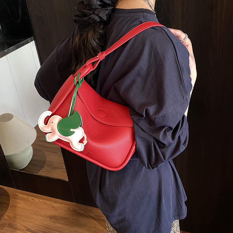 Cross-border casual, simple and high-quality hand-held small square bag for women 2025 new trendy, fashionable and niche design single-shoulder crossbody bag details Picture