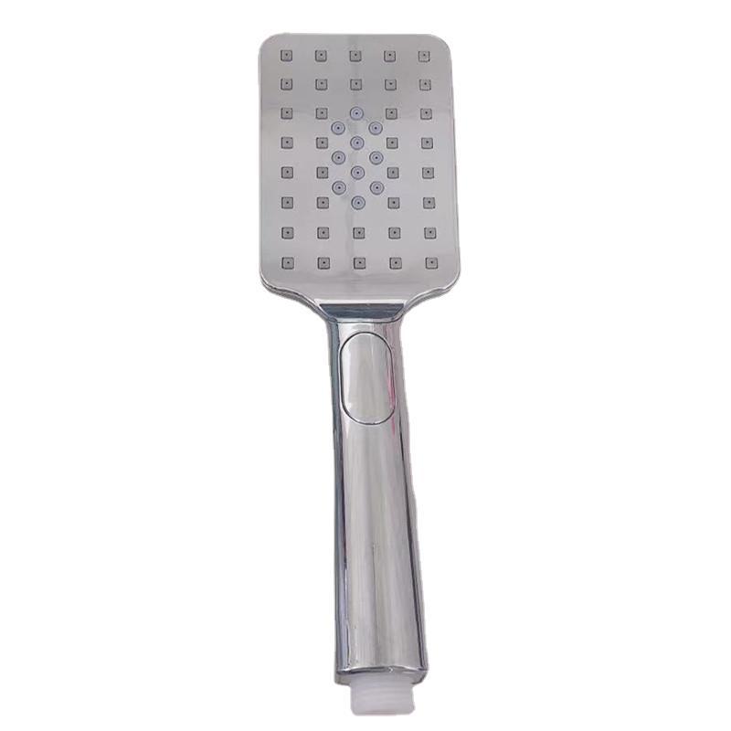 The shower head is thick, with a large water outlet hole. The water heater is equipped with a hose. It is a household shower head for bathing and a handheld shower head Item Picture