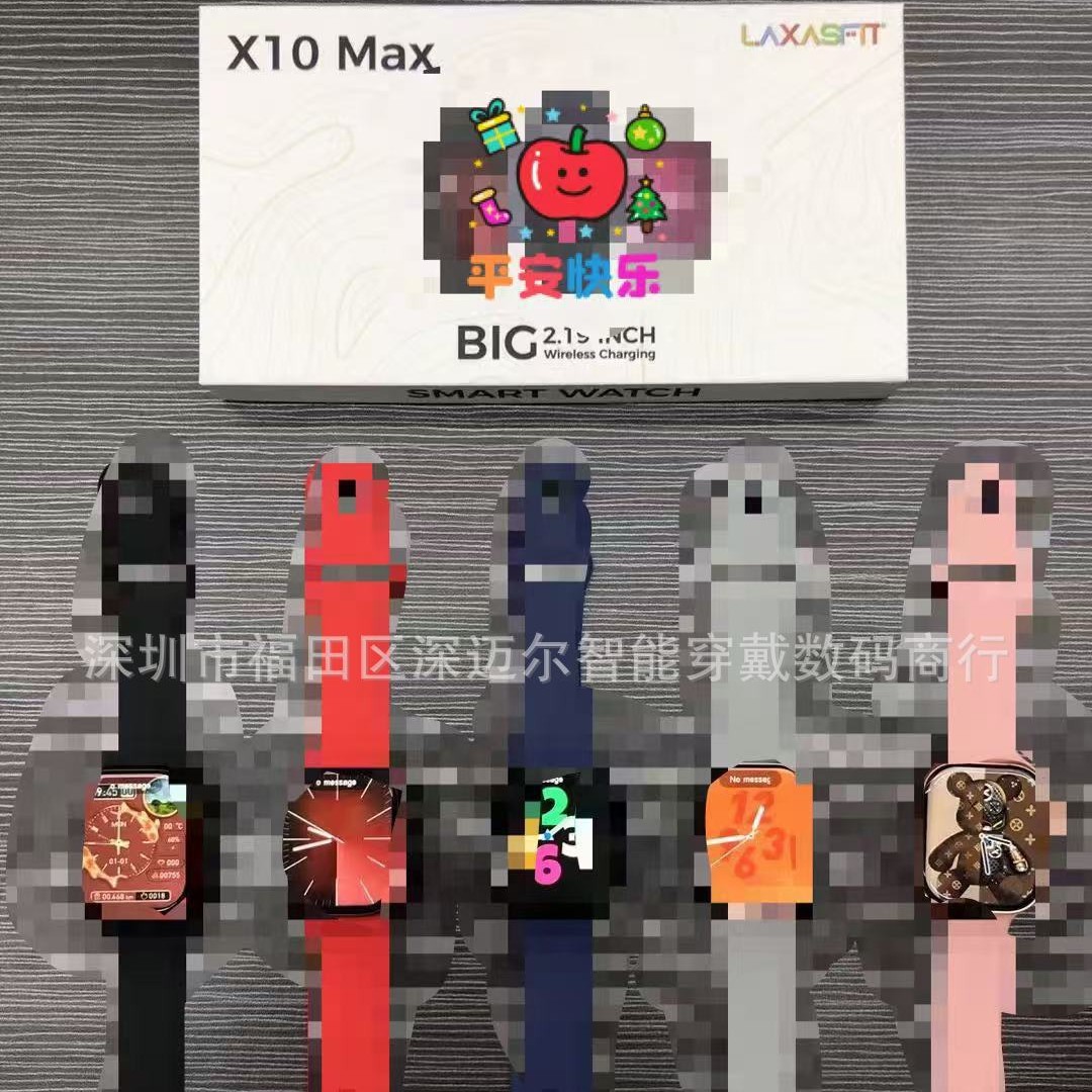 The new X10MAX smartwatch features a 2.19-screen Bluetooth call function, a real lock, a screen-off display, pointer, wireless charging, and multiple languages Application Scenario