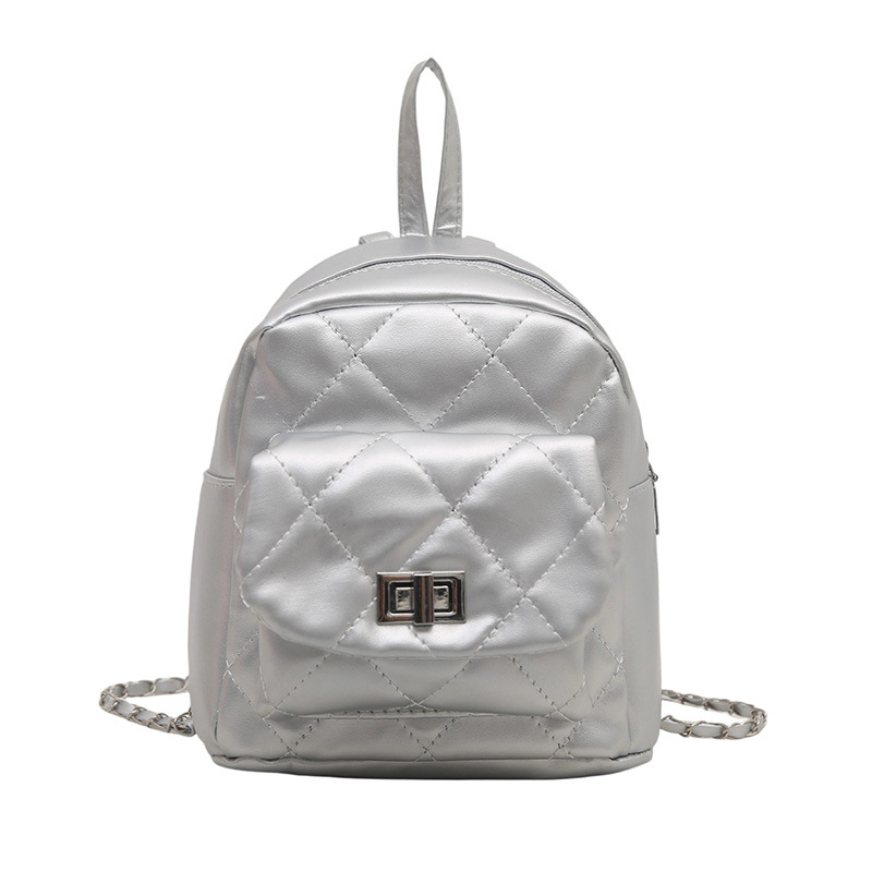 Xiaoxiangfeng Backpack Women 2025 New Trendy and Fashionable backpack, high appearance level chain bucket bag, cross-border trendy bag Item Picture
