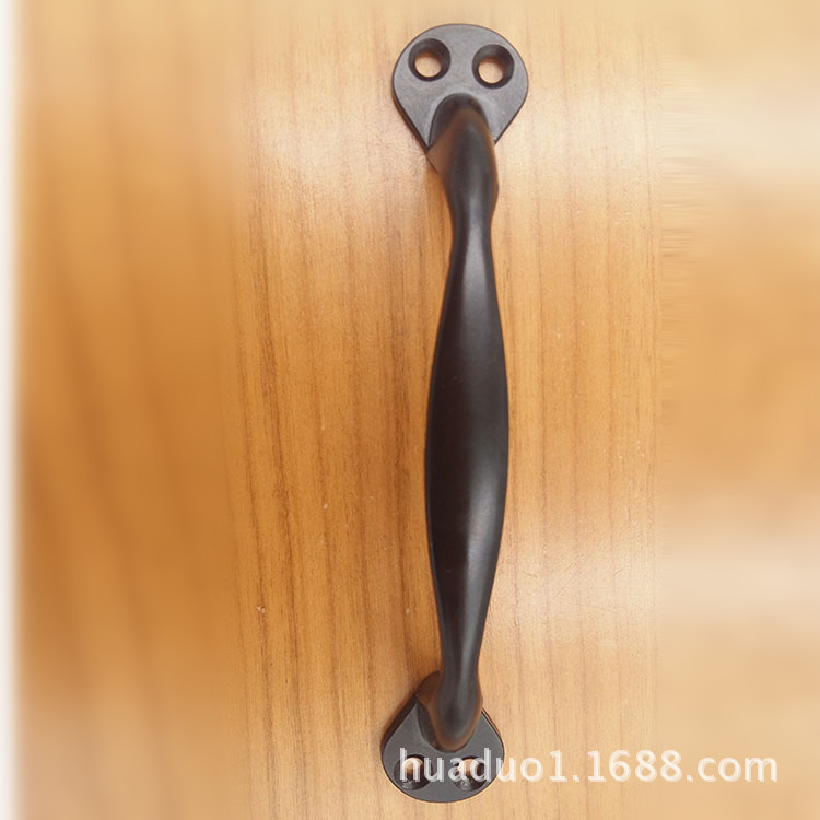 Craft wine barrel handle, cosmetic box drawer arched handle, wardrobe door drawer, hardware wardrobe handle details Picture
