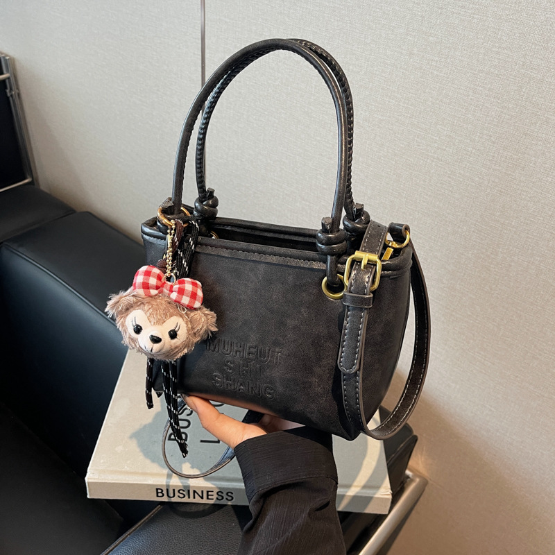 A niche and fashionable hand-held bucket bag for women, a new 2024 simple and casual single-shoulder bag, a high-end and trendy versatile women's bag Specification drawing
